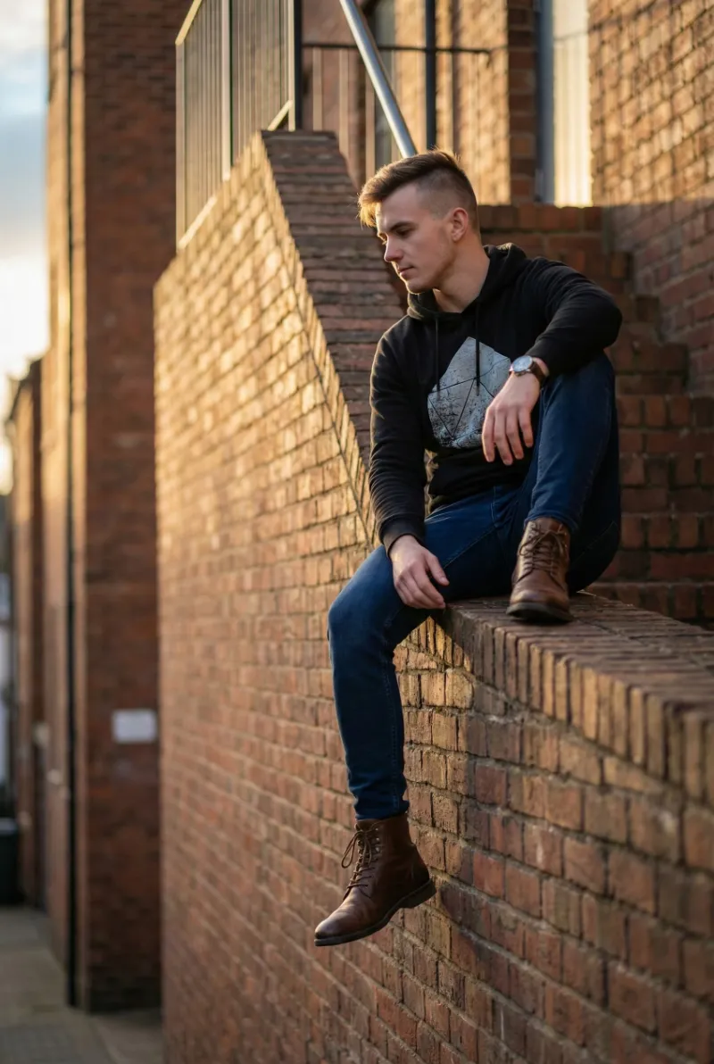 Metamorfoza fryzury i makijażu AI